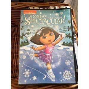 DVD  Dora's Ice Skating‎ Spectacular! And dragon Tales.  Kids bundle